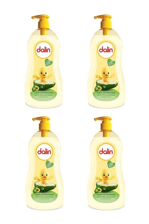 Dalin Nem & Koruma Saç Ve Vücut Şampuanı 400 Ml X 4 Adet