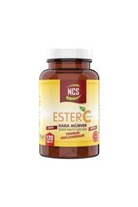 NCS Ester C Vitamini 1000 mg Kara Mürver Vitamin C 120 Tablet