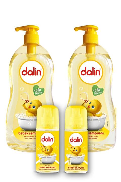 Dalin Şampuan Klasik 700 + Bebek Kolonyası Bıcı Bıcı X2 Adet