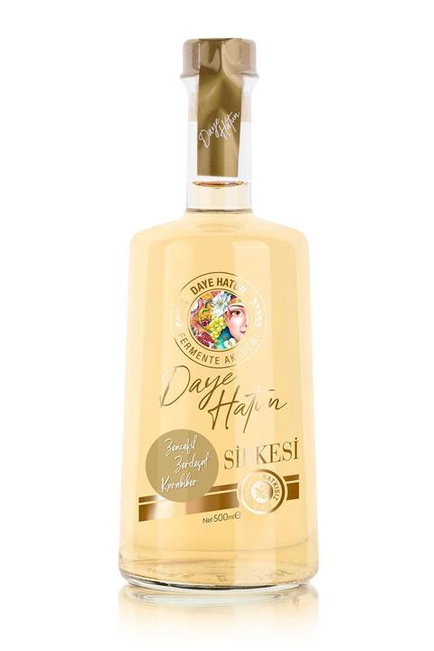 DAYE HATUN Zencefil  Zerdeçal  Karabiber Sirkesi 500 ml