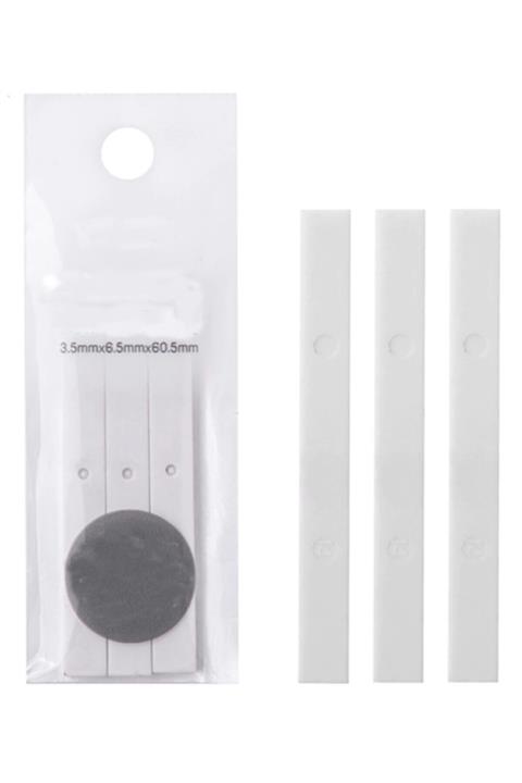 VOX - 3'lü Yassı Kalem Silgi Ucu 6x3 Mm