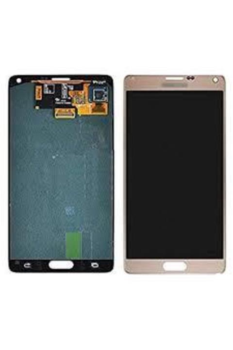Samsung Galaxy Note 4 Lcd Dokunmatikli Oled Ekran Gold