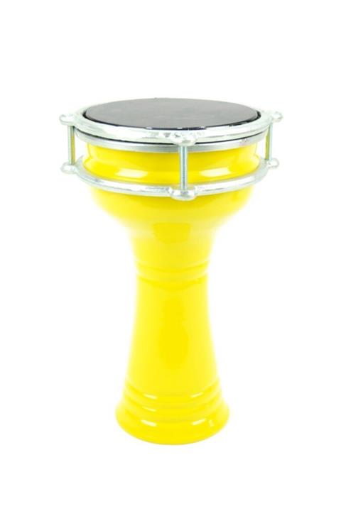 Ses Müzik Aletleri Alüminyum Darbuka Sarı Dab13yl
