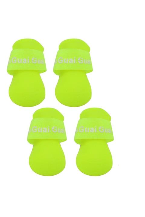 Olay Pet Nunbell Silikon Köpek Botu 4 Adet Sarı (AÇIKLAMALAR KISMINI OKUMADAN SİPARİŞ VERMEYİNİZ)