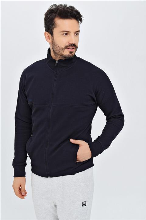 UHLSPORT Unisex Lacivert Fermuarlı Spor Ceket