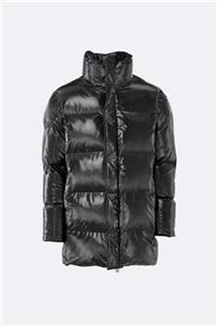 Rains Puffer Coat Shiny Black 1515-76_RNS