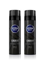 Nivea Tıraş Jeli Deep Dimension 200 ml X 2 Adet