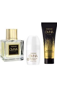 Farmasi Omnıa Edp 50 ml Kadın Parfümü + Omnıa Vücut Losyonu + Omnıa Deo Roll On Set 18464913166