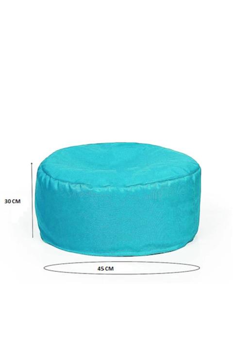 Pufumo Yuvarlak Ayak Ucu Pufu Turkuaz