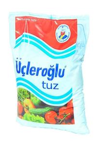 Üçleroğlu Yemeklik İyotlu Öğütülmüş Kalın Sofra Tuzu 1500 gr