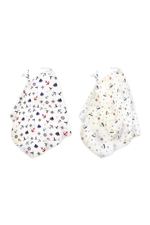 Pierre Cardin 2'li Emzirme Örtüsü  Denizci