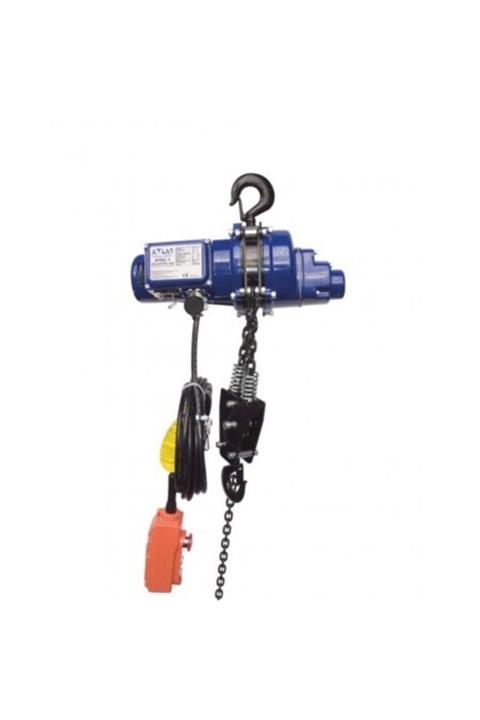 Atlas Atec 1 Elektrikli Zincirli Vinç 1 Ton 6 Mt