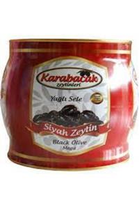 Karabacak Zeytin Siyah Zeytin Mega Boy 2kg Teneke