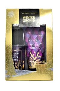 Victoria's Secret Winter Orchid 75ml Vücut Spreyi+75ml Vücut Losyonu Hediye Seti