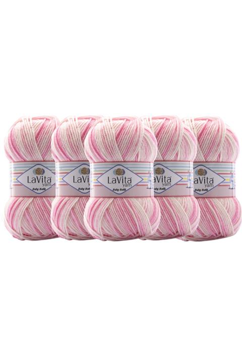LaVita Yarn Baby Batik By09 5'li Paket