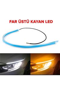 BTM OTOMOTİV Far Üstü Kayan Led 60 Cm 2 Adet