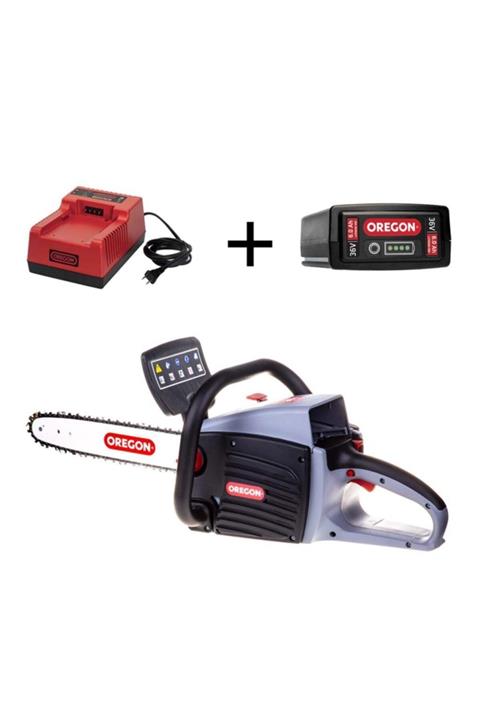 Oregon Cs300 Şarjlı Testere + 6.0 Ah+c750