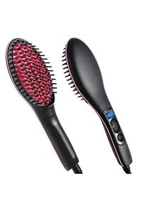 Lisinya Hair Brush Saç Düzleştirici Dijital Tarak