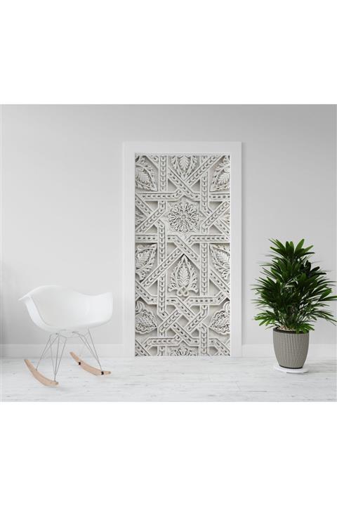 Kolhis 200cmx90cm Kalın Folyo Desenli Yapışkanlı Folyo Folyo Kapı Kaplama Folyosu