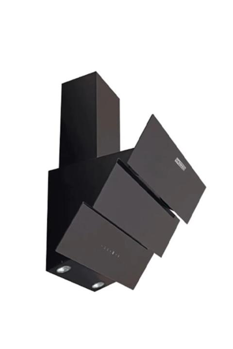 ukinox Hawk 90 Siyah Cam Dokunmatik Davlumbaz