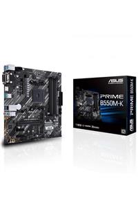 ASUS Prıme B550m-k Ddr4 M2 Pcıe Nvme Hdmı Dvı Pcıe 16x V4.0 Am4 Matx