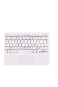 TahTicMer Apple Ipad 7. Nesil Bluetooth Klavye Touchpad Slim Kablosuz Wifi Q Klavye
