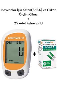 Acon Centrivet Keton (BHBA) Ve Şeker Ölçüm Cihazı 25 Keton Stribi (HAYVANLAR İÇİN)