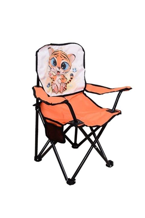 bayeren Çocuk Kamp Sandalyesi Aslan Desenli