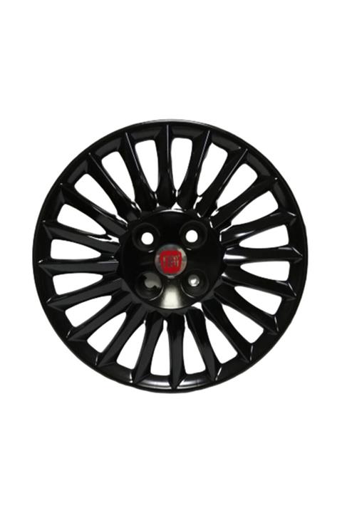 PUNTO Fiat Grande Piano Black 15 Inç Kırılmaz Jant Kapağı 4 Adet