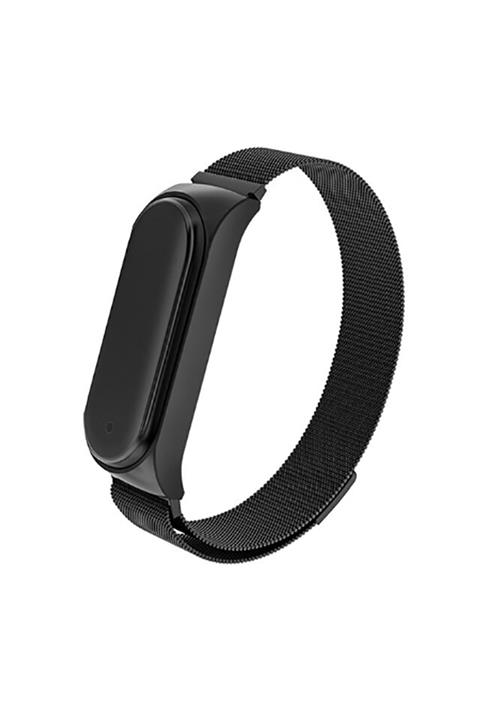 Bilişim Aksesuar Xiaomi Mi Band 3 Kordon Akıllı Bileklik Kordonu Metal Örgü Hasır Kayış Bileklik