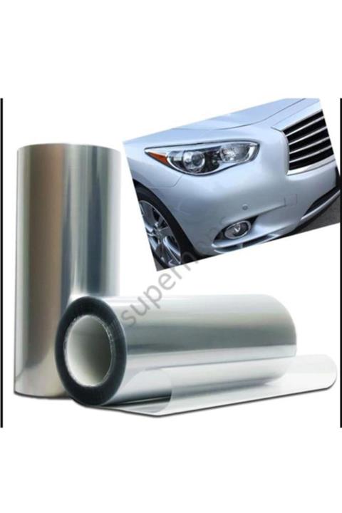 AUTOFOLYO Far Filmi Şeffaf 30 Cm X 1 Metre