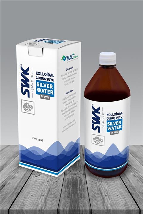 SWK Kolloidal Gümüş Suyu -25ppm-001