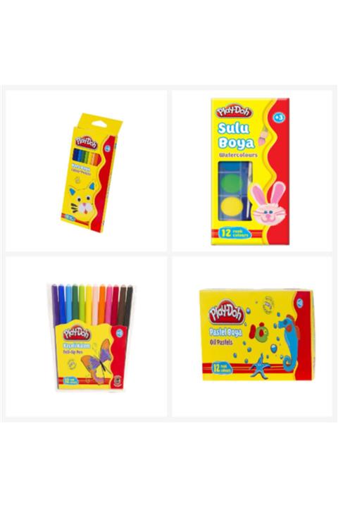 Play Doh Öğrenci Boyama Seti
