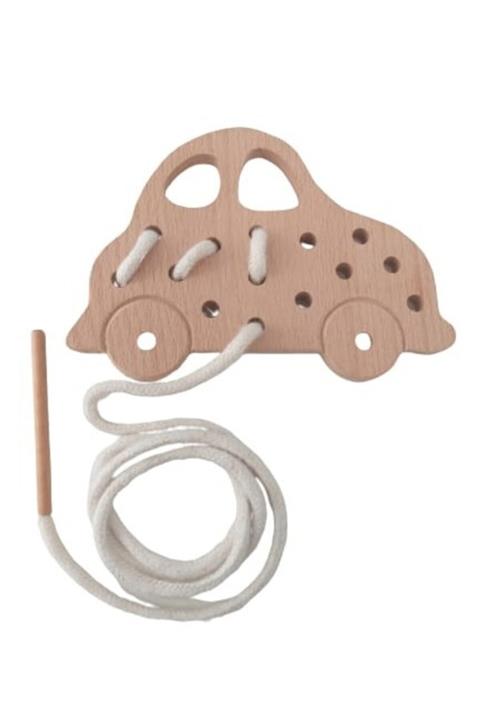 Moccotoys Montessori Ip Geçir Araba