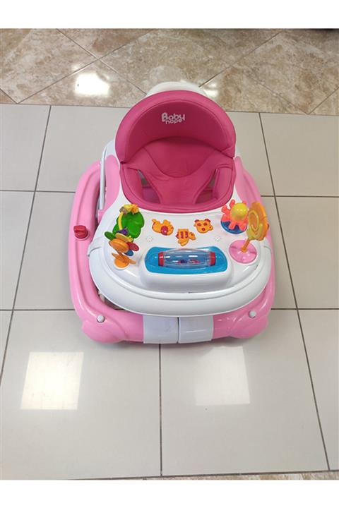 BEBEYATMAZ Babyhope 212 Pembe Yürüteç