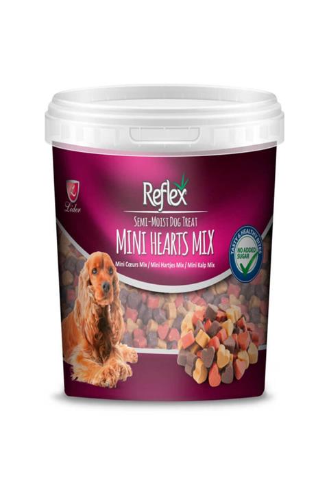 Reflex Semi-moist Mini Hearts Mix Köpek Ödül Maması 500 gr