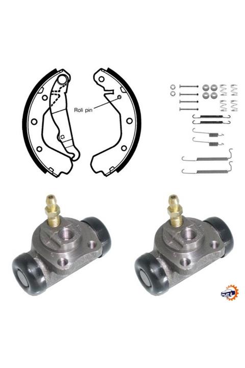 DELPHİ Fren Pabuç Kiti Arka Opel Ascona. Kadett. Vectra 08-84 96 Delphı Kp749