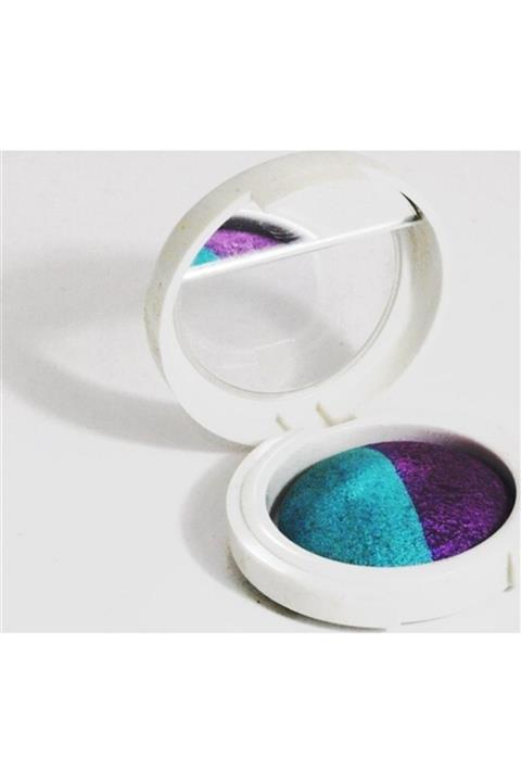 Flormar Terracotta Eye Shadow 69 Nolu Göz Farı Mor Ve Suyeşili Işıltılı