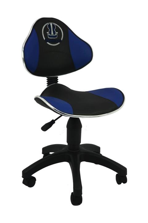 XFLY Oyuncu Koltukları Comodo Mini Plastik Ayaklı Çalışma Koltuğu Lacivert