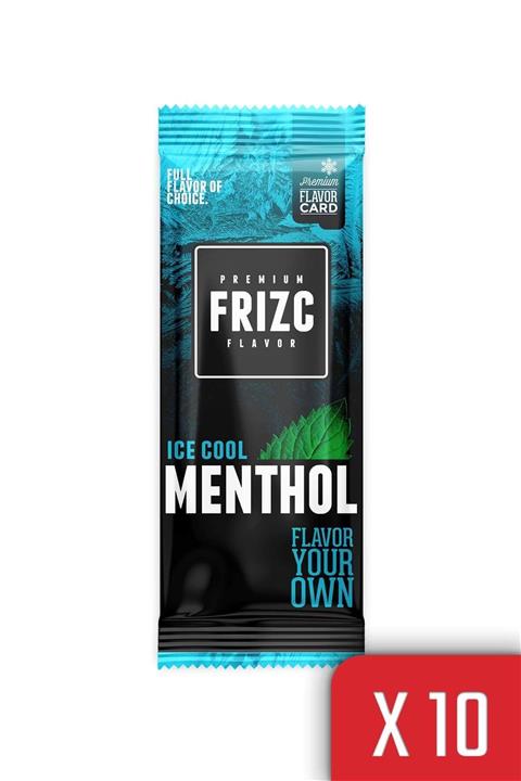 frizc Aroma Kartı Ice Cool Mentol 10'lu Paket