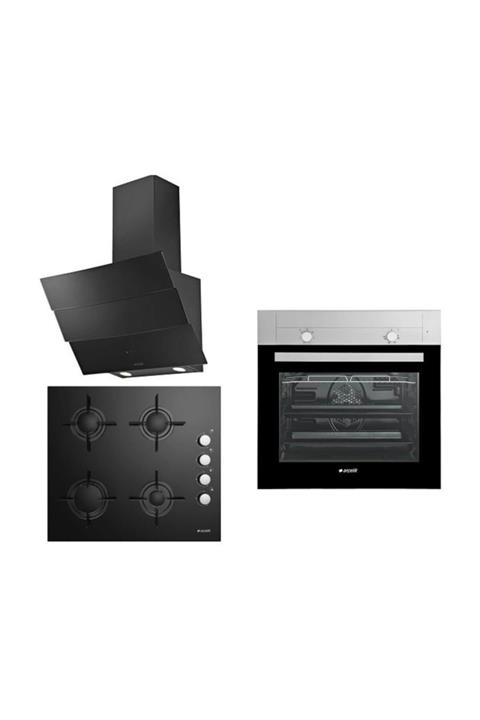 Arçelik Ankastre Set 3 (Arc P12Yes-Ocd 614Em1S-Arc 9620Mı)