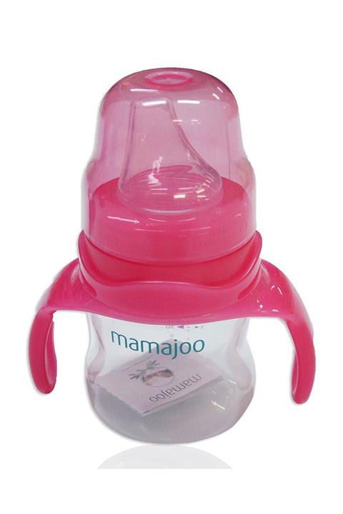 Mamajoo Yumuşak Uçlu Eğitici Bardak Pembe /