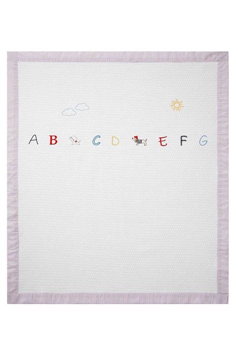 Miespiga Yılbaşı Yeni Yıl Hediyesi Alfabe Bebek Pikesi 75x90