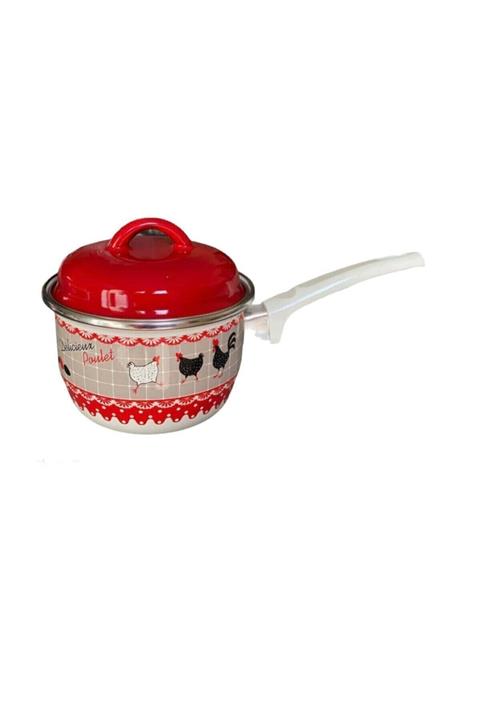 DEDEMİN EMAYELERİ Vintage Emaye Rafadan Yumurta Ve Sos Tavası