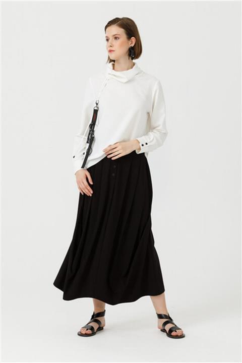 SEÇİL Kadın Siyah Etek 11212106002008