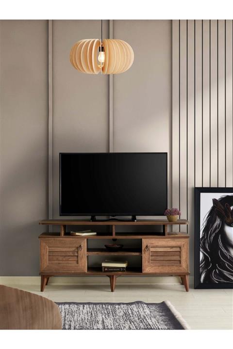 Venüs 130 Cm Panjurlu Raflı Tv Sehpası