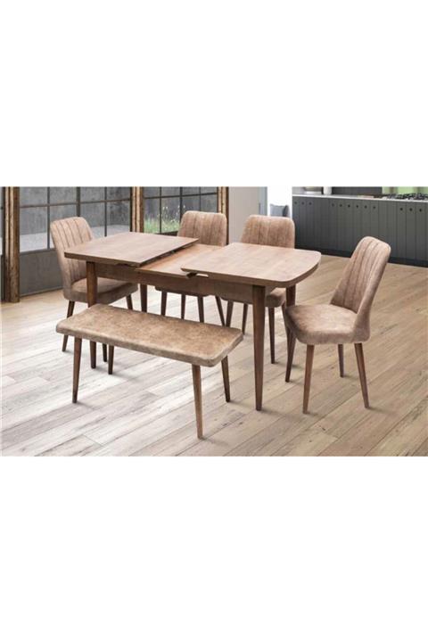 Esasat Home Kelebek Masa -bençli Berjer Sandalye Takımı