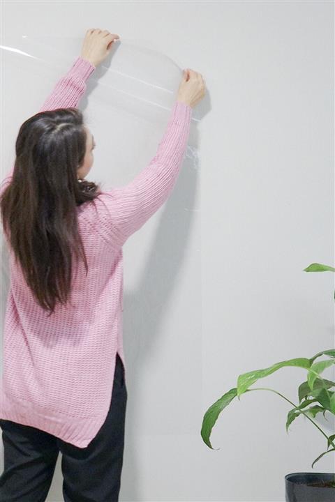 Evbuya 150 X 120 Şeffaf - Yapışkansız Tutunan Akıllı Kağıt * 2 Adet