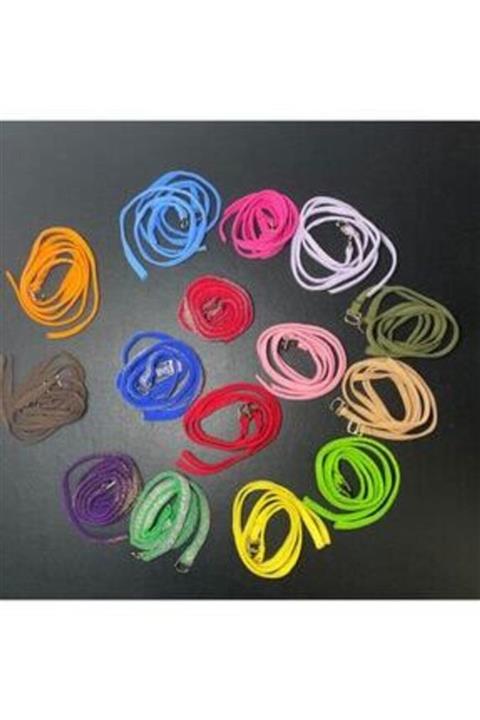 Tina Wear Renkli 10'lu Boyundan Bağlamalı Sütyen Askısı Sutyenaskisi 40110