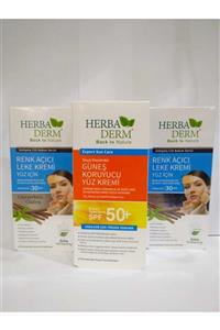 Herbaderm Herba Derm 2 Adet Leke Kremi Spf 50 Güneş Kremi